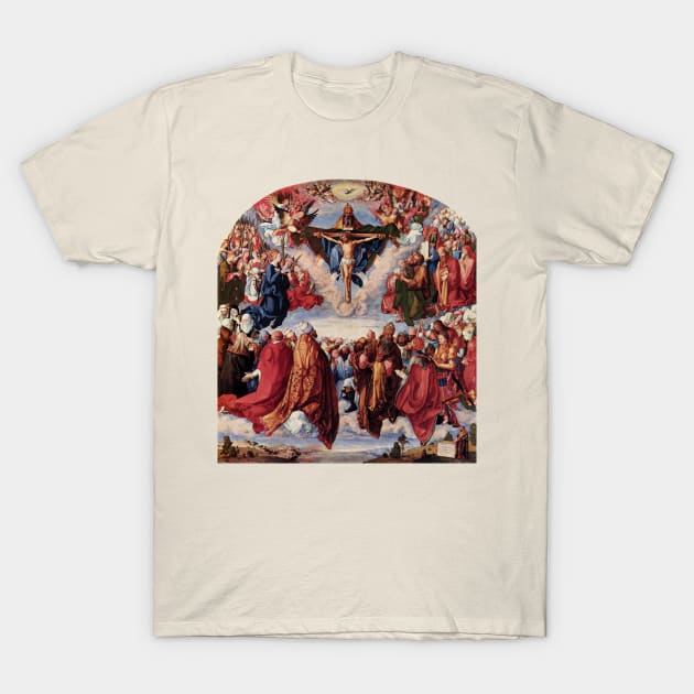 Adoration of the Trinity by Albrecht Durer T-Shirt by MasterpieceCafe